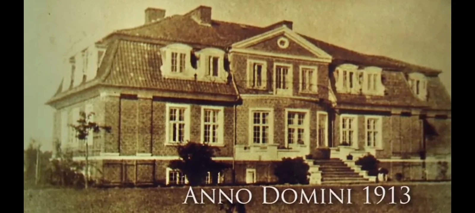 Zabytkowy dworek Anno Domini 1913 - Gierłoż