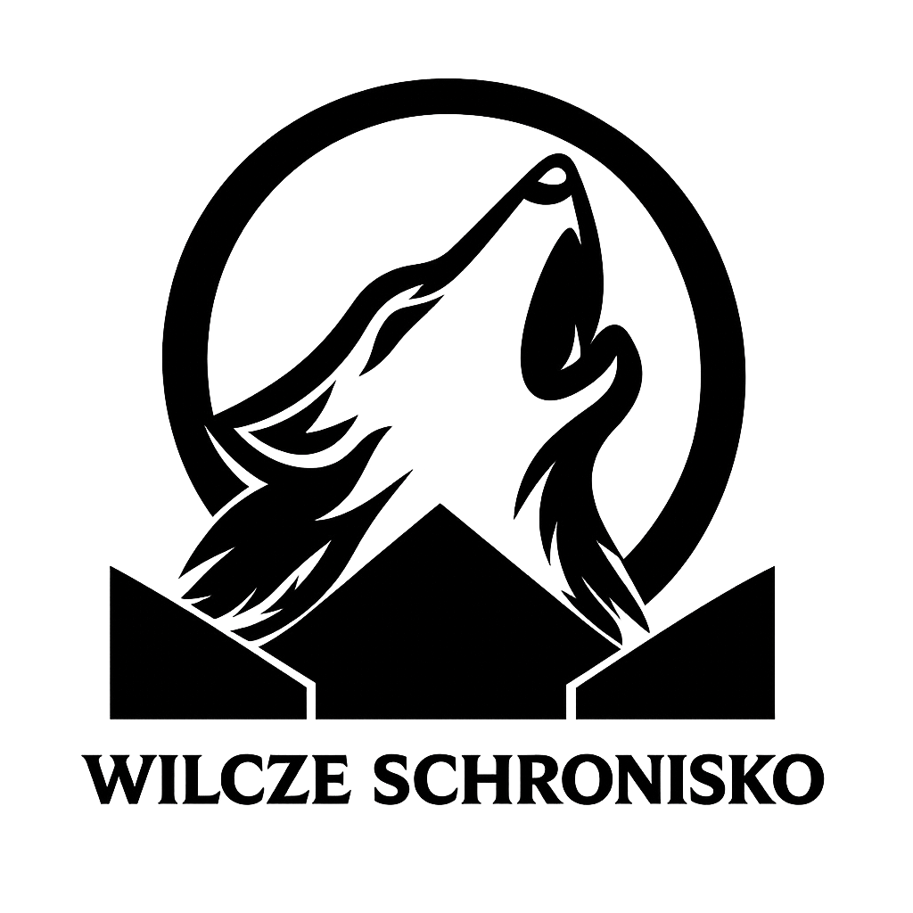 Logo Wilcze Schronisko Noclegi Gierłoż